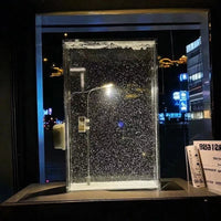 Latarnia ze sztucznym śniegiem